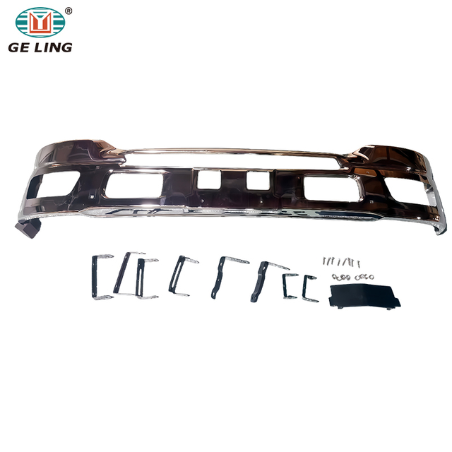 GELING p&aacute;ra-choque dianteiro curto cromado para Isuzu 700p Npr Nkr Elf Nqr