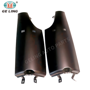 Paraurti angolare in ferro nero per Mitsubishi Fuso Canter 2005 - 2011