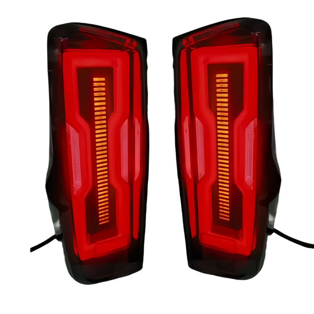 Luz trasera LED con lente de humo modificada para ISUZU DMAX 2020 2021 2022 2023