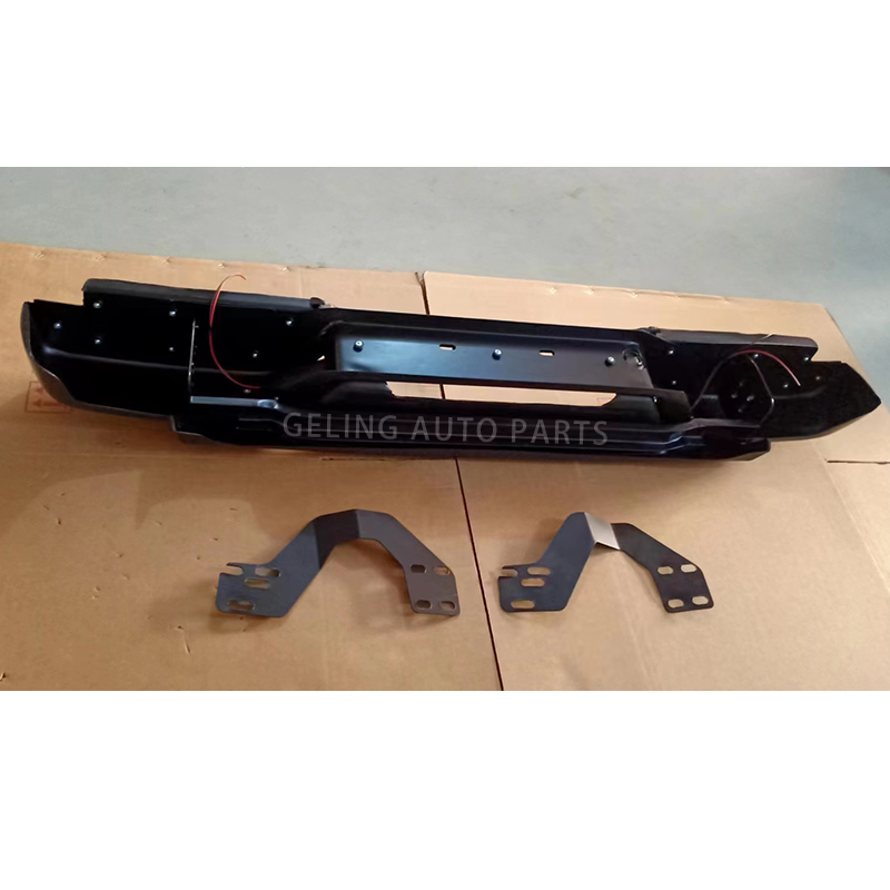 Paragolpes Trasero Negro para Isuzu Dmax 2002