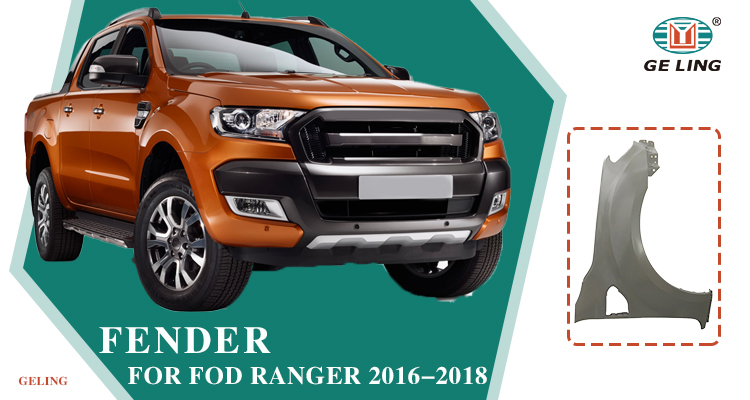 Body Kit Spatbor Depan untuk Ford Ranger T7 2016-2018