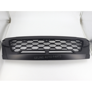 Parrilla delantera hueca negra para Isuzu Dmax 2019 2017 2018 cubierta exterior auto