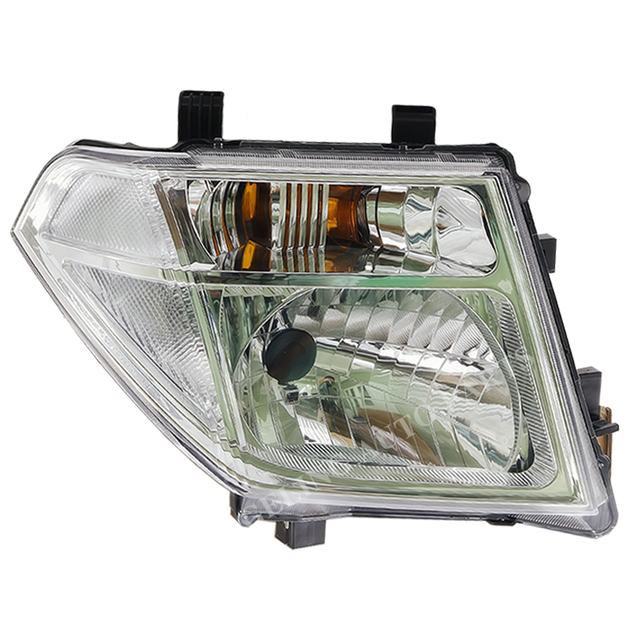 ไฟหน้าฮาโลเจนสีขาว สำหรับ Nissan Navara D40 2005
