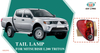 Красный задний фонарь для Mitsubishi L200 Triton 2005 г.