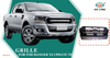 Kisi-kisi Hitam yang Dimodifikasi untuk Ford Ranger T7