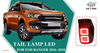 Fanale posteriore a LED modificato Ford Ranger 2014-2017