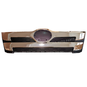 Grade frontal preta e cromada para Hino Dominator 500