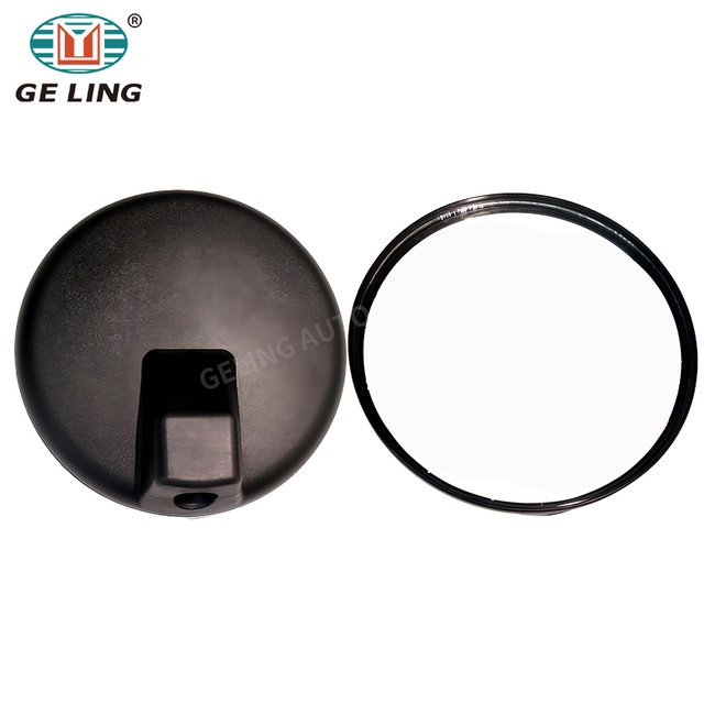 Peque&ntilde;o espejo lateral redondo negro del espejo del c&iacute;rculo para Isuzu FRR FVZ 210 190