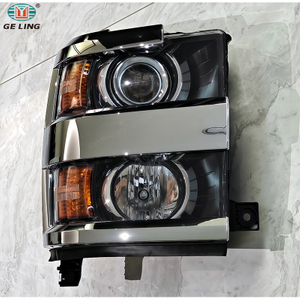 Lampu Depan LED untuk Chevy Chevrolet Silverado HD 2500 3500 2015 - 2019