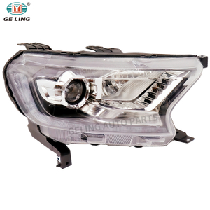 ไฟหน้าแบบมีไฟ Drl สำหรับ Ford Ranger XL XLT WILDTRAK 2014 2017