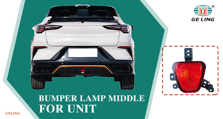 4116110CN01 S202F2805030200 Lampu Tengah Bumper untuk UNIT Changan
