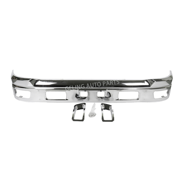 กันชนหน้าโครเมียมเงิน สำหรับ Isuzu 700P Npr Nkr Elf Nqr