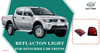 ไฟสะท้อนกันชนหลังสำหรับ Mitsubishi L200 Triton 2005
