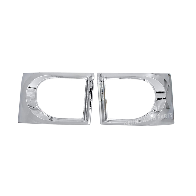 Telaio cromato per lampada frontale per Isuzu Npr Nqr 700P Elf Across