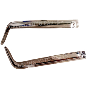 Protetor contra intemp&eacute;ries ajustado da viseira de sol da porta de Chrome para Hino Profia