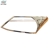 GELING اكسسوارات السيارات كروم رئيس مصباح المصباح غطاء الكسوة ل ايسوزو Dmax 2012-2016