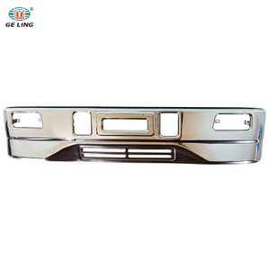 Pi&egrave;ces de carrosserie de camion 8975809452, pare-chocs avant chrom&eacute; Long 197cm ou court 170cm pour Isuzu 600p Npr Nkr 2005