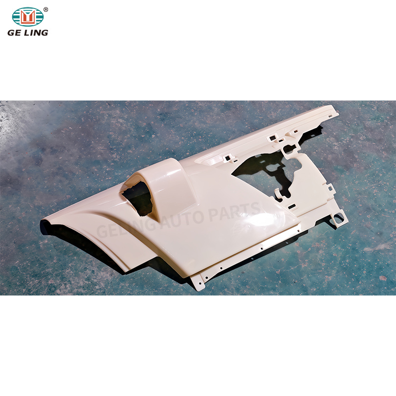 GELING, accesorios para camiones de alta calidad, suministro directo de f&aacute;brica, parachoques de esquina cromado blanco de pl&aacute;stico ABS para coche para Isuzu FRR