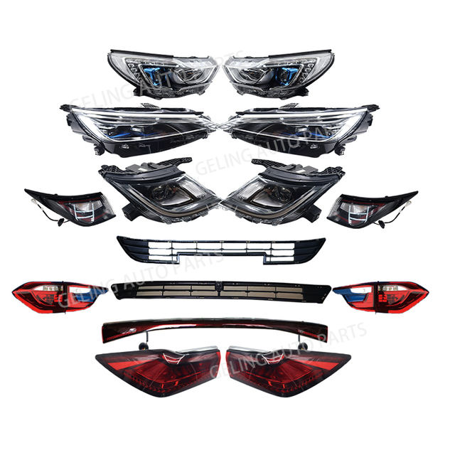 Kit corpo vettura Fanale posteriore a LED blu per BYD Yuan S1 GLX 2016 2017 2018 Yuan Plus Dolphin