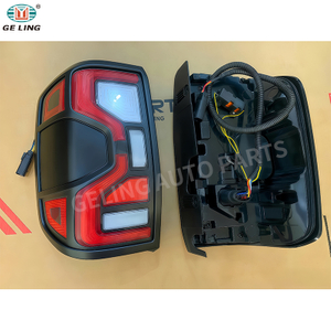  Ford Ranger T9 2022 i&ccedil;in Kırmızı Y&uuml;ksek Seviye LED Arka Lambası Arka Işık Kuyruk Lambası